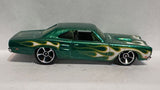 Green '69 Dodge Coronet Super Bee L9920 Hot Wheels Diecast Car