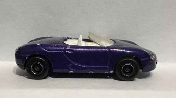 Purple Porsche Boxster #219 220 269 1/60 Majorette Diecast Car