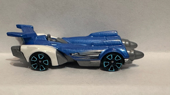 Blue Ollie Rocket 2015 Hot Wheels Diecast Car