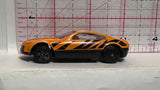 Orange Tiger Stripe Racer Unbranded Diecast Car