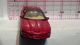 Red 1999 Pontiac Firebird #6005 Unbranded Diecast Car