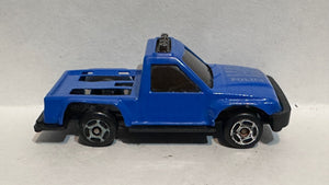 Blue Police Truck Racer Unbranded Diecast Car