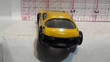 Yellow Flames Racer Unbranded Diecast Car