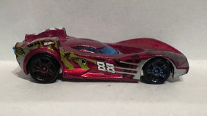 Red Scoopa Di Fuego 2009 Hot Wheels Diecast Car