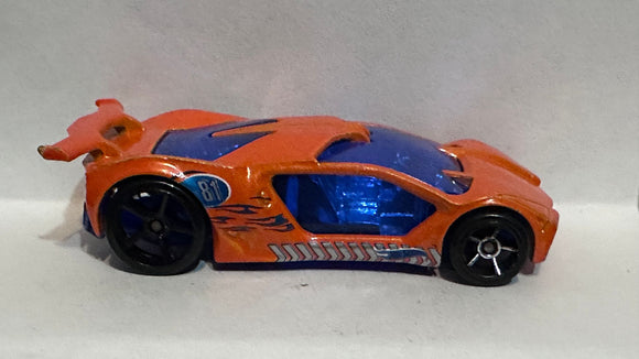 Orange #81 Impavido I  Hot Wheels Diecast Car