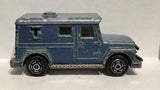 Blue Bank Security Truck #204 1/57 Majorette Diecast Car