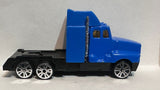 Blue Semi Transport Truck Unbranded Diecast Car