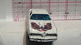 White Pontiac Trans-Am #1060 Yatming Diecast Car