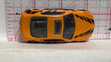 Orange Tiger Stripe Racer Unbranded Diecast Car