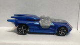 Blue Batmobile FWG03 DC Comics 2018 Hot Wheels Diecast Car