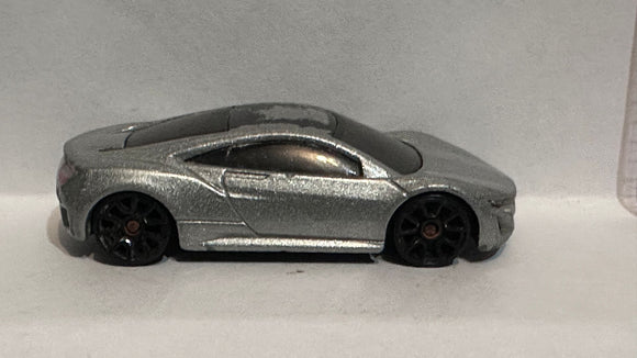 Silver 2012 Acura NSX Concept  Hot Wheels Diecast Car