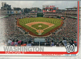 #341 Washington Nationals Park 2019 Topps Series 1 Baseball