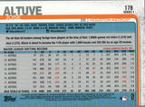 #178 Jose Altuve Houston Astros 2019 Topps Series 1 Baseball Card