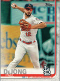 #125 Paul DeJong St Louis Cardinals 2019 Topps Series 1 Baseball Card