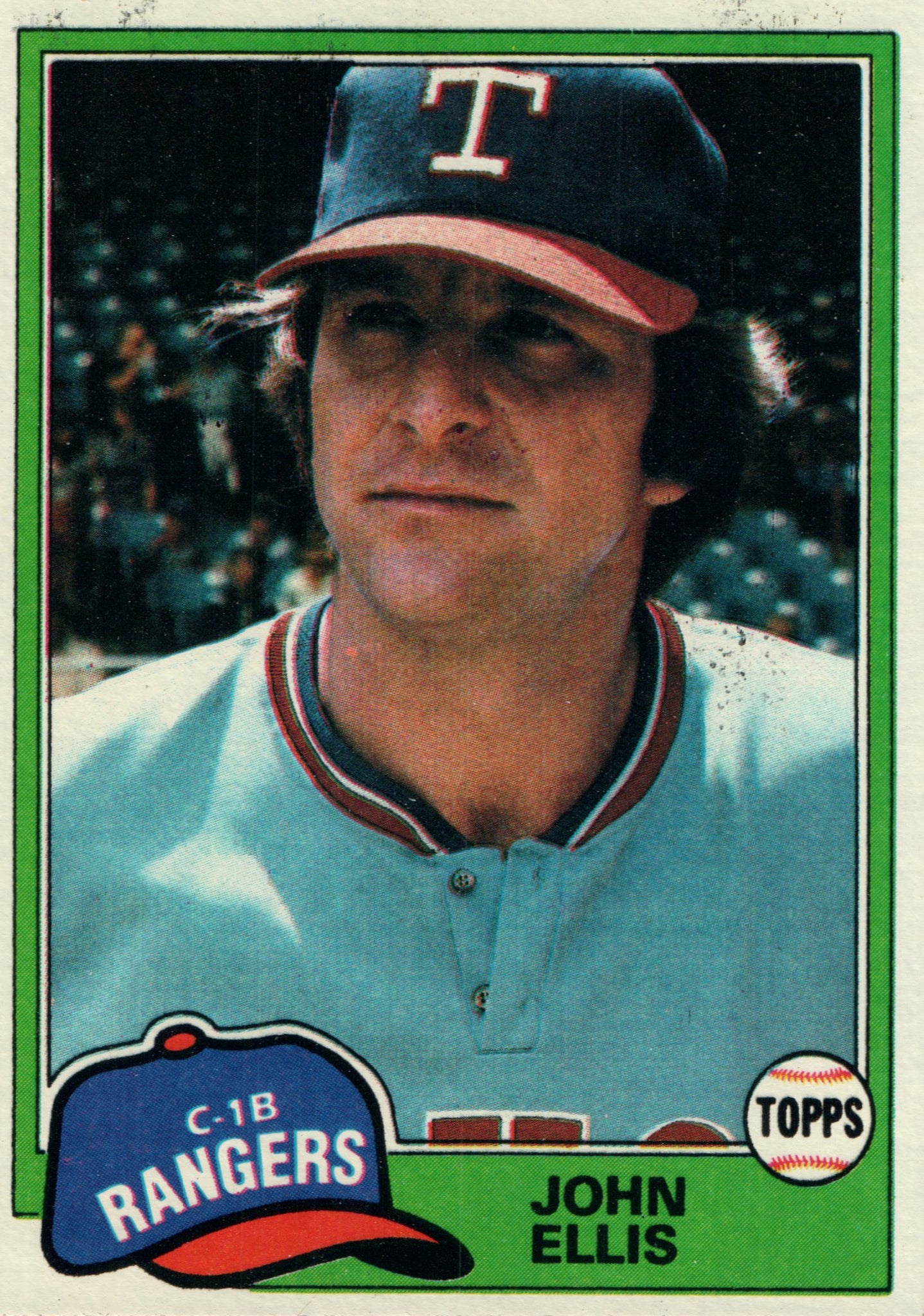 339 John Ellis Texas Rangers 1981 Topps Baseball Card DAM – GwynnSportscards
