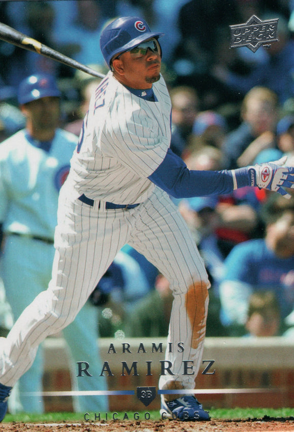 #77 Aramis Ramirez Chicago Cubs 2008 Upper Deck Series 1 Baseball Card