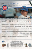 #314 Sam Fuld Rookie Card Chicago Cubs 2008 Upper Deck Series 1 Baseball Card