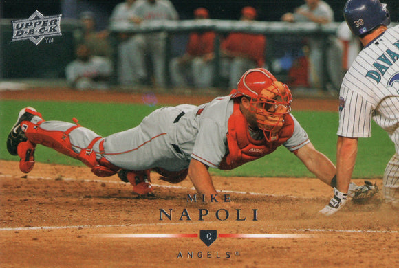 #6 Mike Napoli Los Angeles Angels 2008 Upper Deck Series 1 Baseball Card FAQ