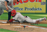 #392 Jimmy Rollins Philadelphia Phillies 2008 Upper Deck Series 1 Baseball Card FAQ