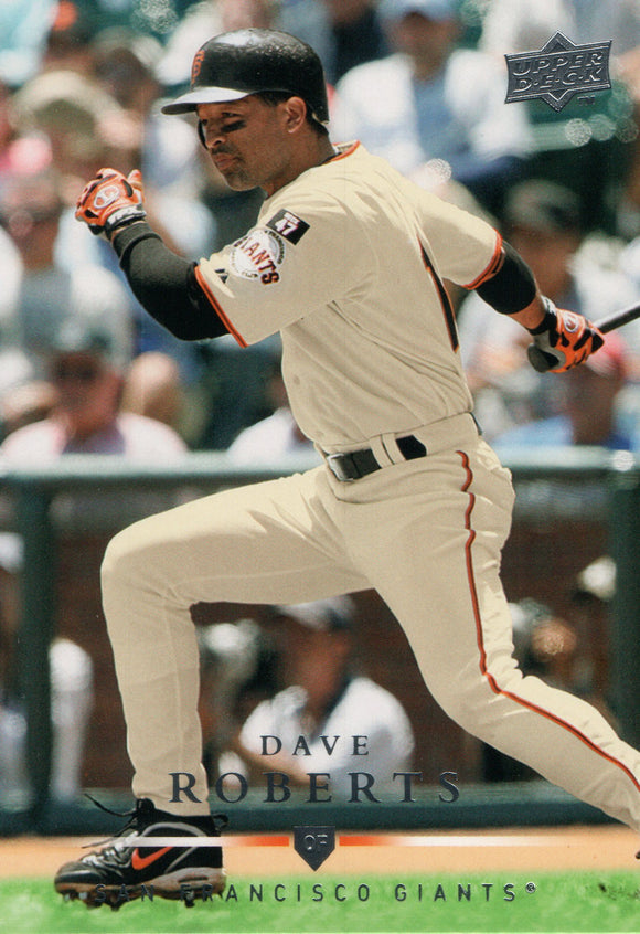 #119 Dave Roberts San Francisco Giants 2008 Upper Deck Series 1 Baseball Card FAR