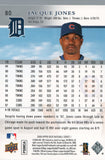 #80 Jacque Jones Detroit Tigers 2008 Upper Deck Series 1 Baseball Card FAR