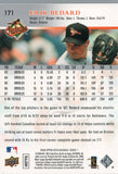 #171 Erik Bedard Baltimore Orioles 2008 Upper Deck Series 1 Baseball Card FAS