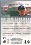 #271 Matt Garza Minnesota Twins 2008 Upper Deck Series 1 Baseball Card FAS