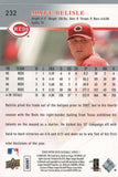 #232 Matt Belisle Cincinnati Reds 2008 Upper Deck Series 1 Baseball Card FAS