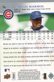#74 Carlos Marmol Chicago Cubs 2008 Upper Deck Series 1 Baseball Card FAT
