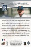 #394 Justin Verlander Detroit Tigers 2008 Upper Deck Series 1 Baseball Card FAT