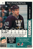 #3 Steve Rucchin Anaheim Mighty Ducks 1996-97 Upper Deck Collector's Choice Hockey Card FGA
