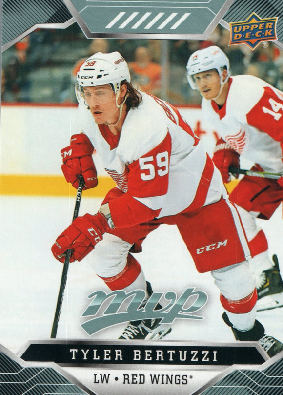 #195 Tyler Bertuzzi Detroit Red Wings 2019-20 Upper Deck MVP Hockey Card