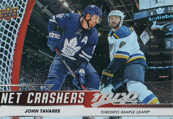 NC-2 John Tavares Net Crashers Toronto Maple Leafs 2019-20 Upper Deck MVP Hockey Card