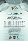 #36 Filip Forsberg Nashville Predators 2019-20 Upper Deck MVP Hockey Card