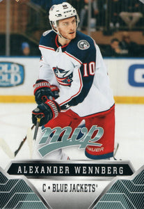 #63 Alexander Wennberg Columbus Blue Jackets 2019-20 Upper Deck MVP Hockey Card