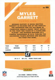 #68 Myles Garrett Cleveland Browns 2019 Donruss Football  Card