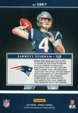 ESR-7 Jarrett Stidham Elite Series Rookies New England Patriots 2019 Donruss Football  Card