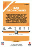 #164 Rob Gronkowski New England Patriots 2019 Donruss Football  Card