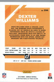 #296 Dexter Williams Rookie Green Bay Packers 2019 Donruss Football  Card