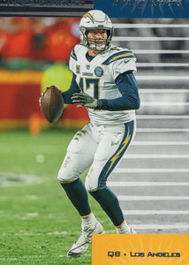 RE-6 Philip Rivers Los Angeles Chargers 2019 Donruss Football  Card