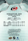 #33 Sebastian Ahho Carolina Hurricanes 2019-20 Upper Deck MVP Hockey Card