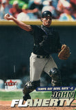 #11 John Flaherty  Tampa Bay Devil Rays 2001 Fleer Ultra Baseball Card OA