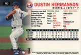 #163 Dustin Hermanson Montreal Expos 1999 Fleer Tradition Baseball Card OB