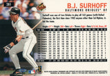 #281 B.J. Surhoff Baltimore Orioles 1999 Fleer Tradition Baseball Card OC