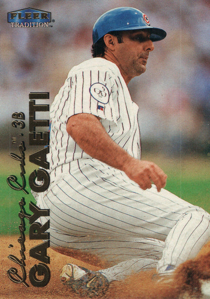 407 Gary Gaetti Chicago Cubs 1999 Fleer Tradition Baseball Card OC –  GwynnSportscards