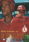 #544 Royce Clayton  St Louis Cardinals 1996 Fleer Ultra Baseball Card OD