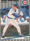 #420 Doug Dascenzo Chicago Cubs 1989 Fleer Baseball Card OF