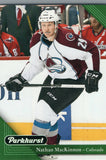 #60 Nathan Mackinnon Colorado Avalanche 2017-18 Parkhurst Hockey Card OH