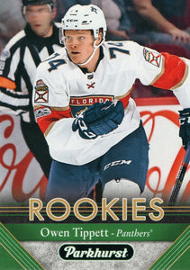 #289 Owen Tippett Rookie  Florida Panthers 2017-18 Parkhurst Hockey Card OH