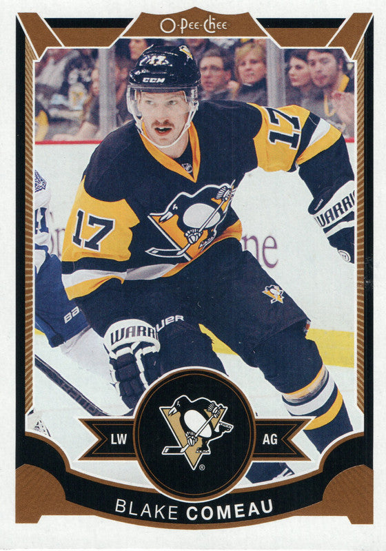 #147 Blake Comeau Pittsburgh Penguins 2015-16 O-Pee-Chee Hockey Card OI